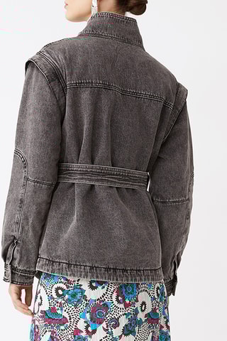 Veste en jean - Gris