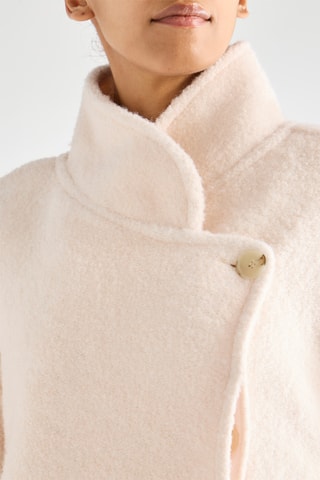 Manteau en laine - Blanc cassé