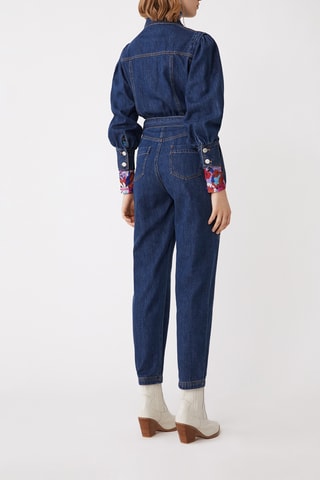 Combinaison en jean - Bleu