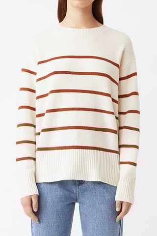 Pull en laine - Blanc cassé