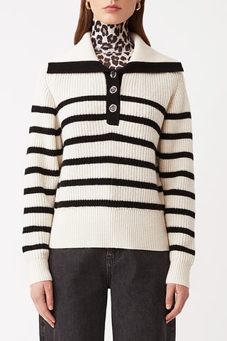Pull en laine - Blanc cassé