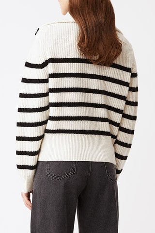 Pull en laine - Blanc cassé