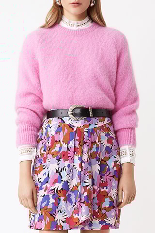 Pull en mohair - Rose