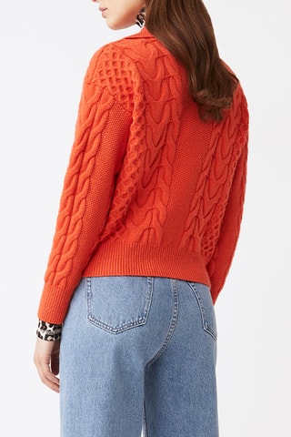 Gilet en laine - Orange