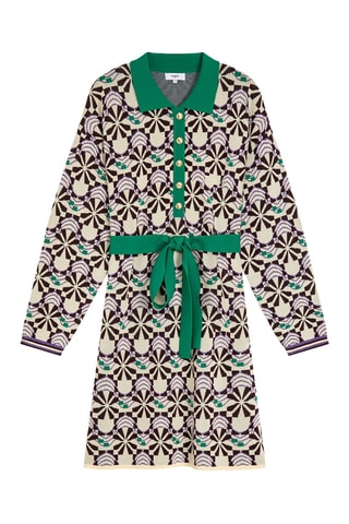 Robe droite - Ecru