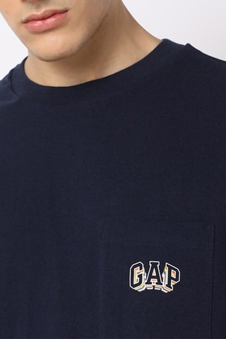 T-shirt - Marineblauw