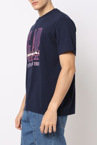 T-shirt - Marineblauw