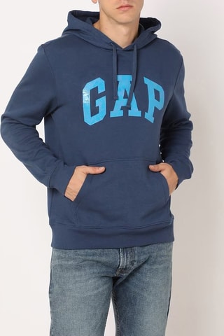 Sweater met Capuchon - Marineblauw