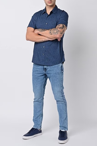 Blouse - Marineblauw