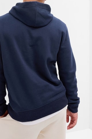 Sweat à capuche - Bleu marine