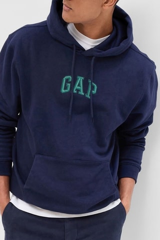 Sweater met Capuchon - Marineblauw