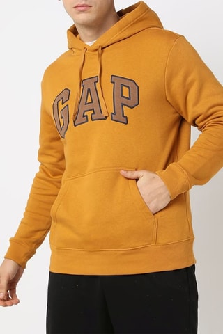 Sweater met Capuchon - Oranje