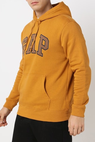Sweater met Capuchon - Oranje