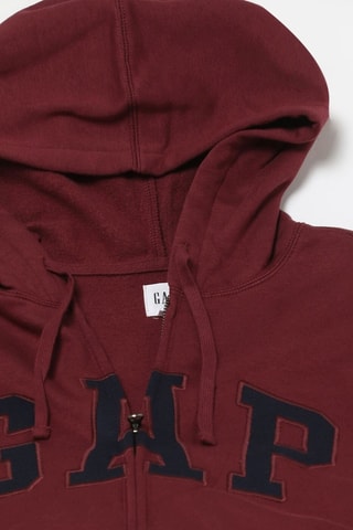 Sweater met Capuchon - Bordeauxrood