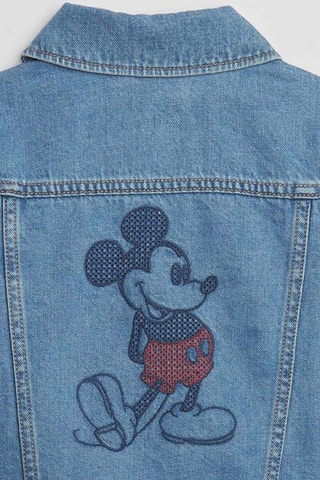 Spijkerjasje Mickey Disney - Blauw