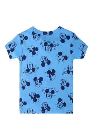 Biologisch Katoenen Pyjama Mickey Disney - Blauw