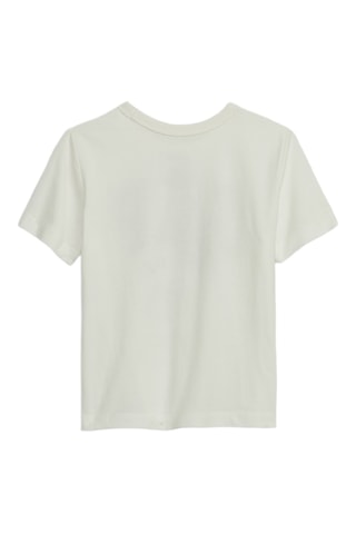 T-shirt en coton biologique Mickey Disney - Blanc