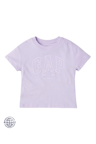 Biologisch Katoenen T-shirt - Paars