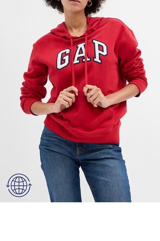 Sweater met Capuchon - Rood