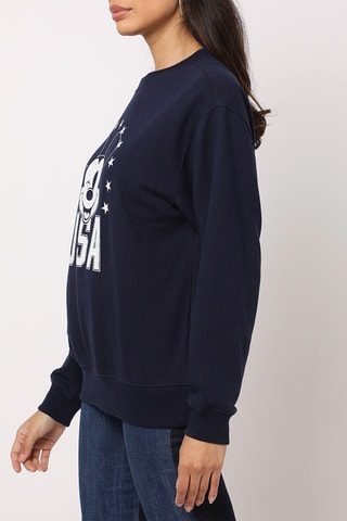 Sweater Mickey Disney - Marineblauw