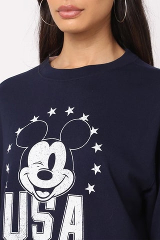 Sweater Mickey Disney - Marineblauw