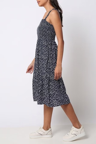 Midi-jurk - Marineblauw
