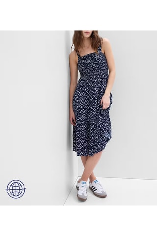 Midi-jurk - Marineblauw
