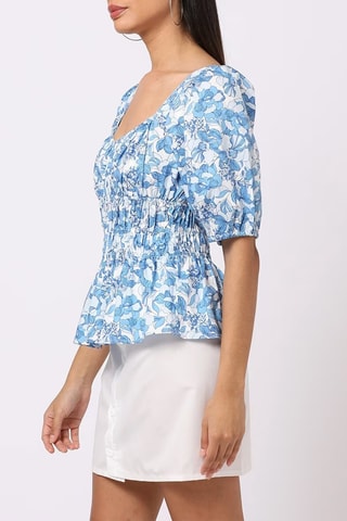 Top - Blauw