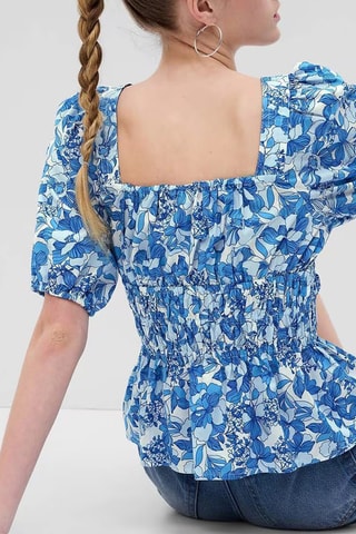 Top - Blauw