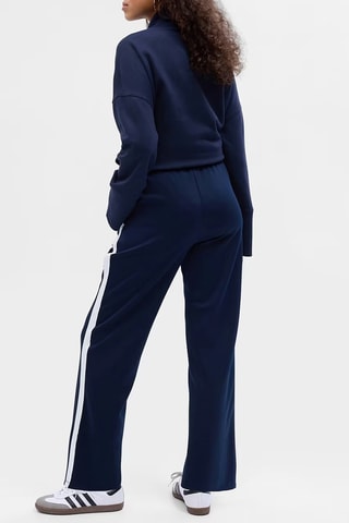 Broek Hoge Taille - Marineblauw