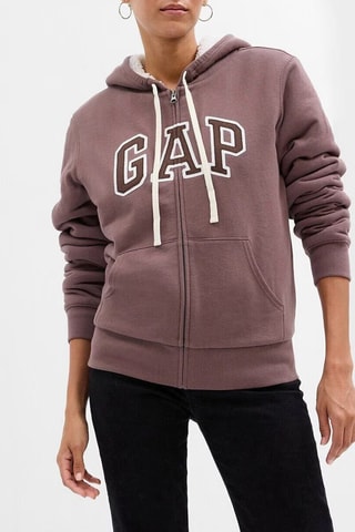 Sweater met Capuchon - Bruin