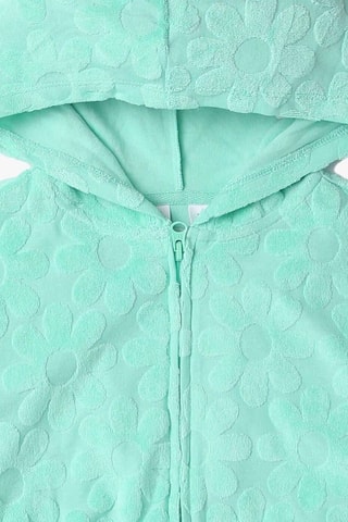Sweater met Capuchon - Zeegroen