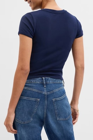 T-shirt - Marineblauw
