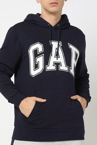 Sweater met Capuchon - Marineblauw
