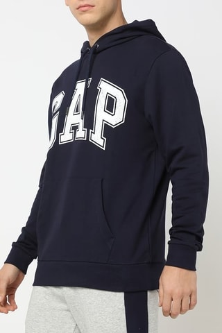 Sweater met Capuchon - Marineblauw