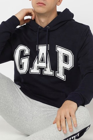 Sweater met Capuchon - Marineblauw