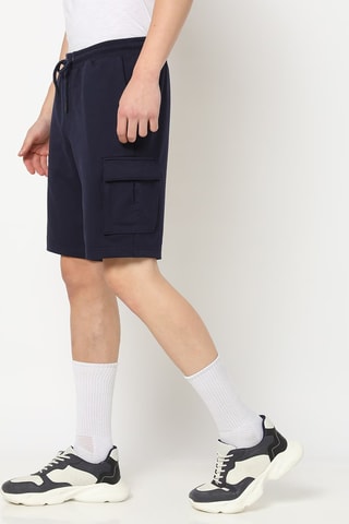 Short - Marineblauw