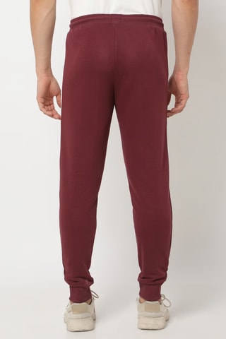 Joggingbroek - Bordeauxrood