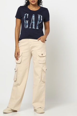 T-shirt - Marineblauw