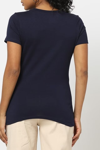 T-shirt - Marineblauw