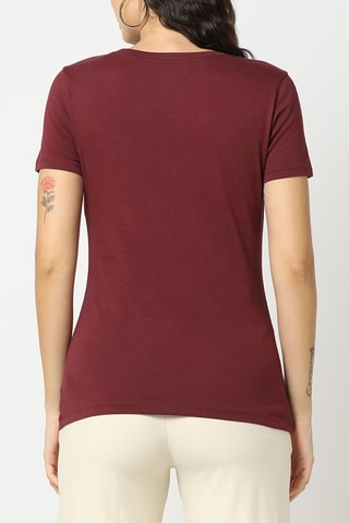 T-shirt - Donkerbruin