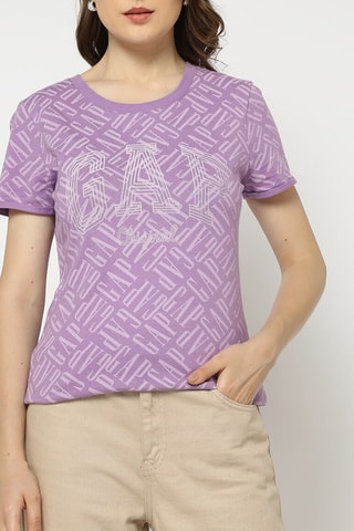 T-shirt - Lichtpaars