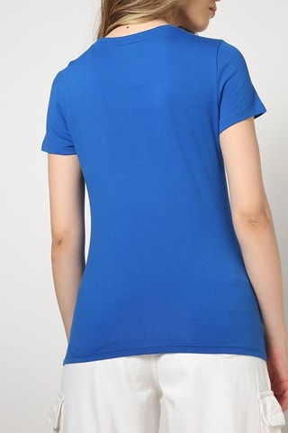 T-shirt - Indigoblauw