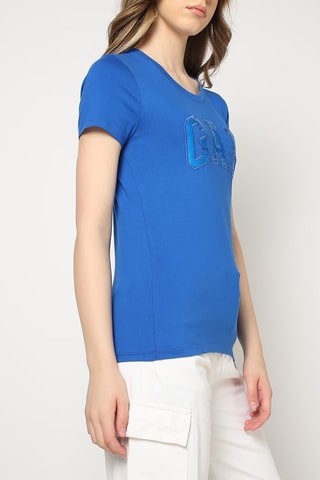 T-shirt - Indigoblauw