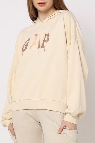 Sweater met Capuchon - Ecru