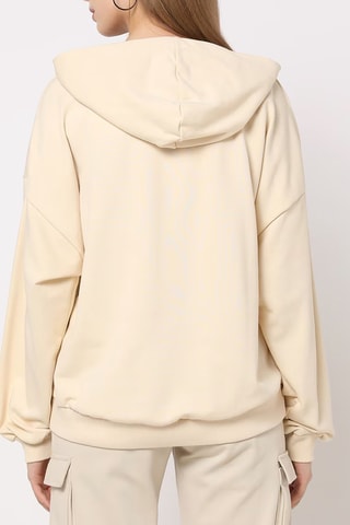 Sweater met Capuchon - Ecru
