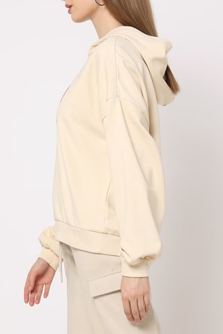 Sweater met Capuchon - Ecru