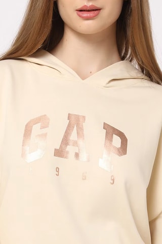 Sweater met Capuchon - Ecru