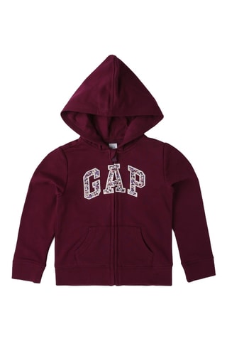 Sweater met Capuchon - Bordeauxrood