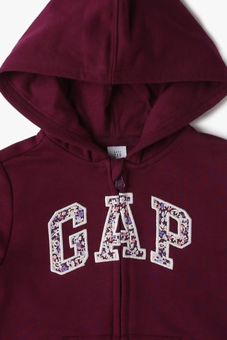 Sweater met Capuchon - Bordeauxrood